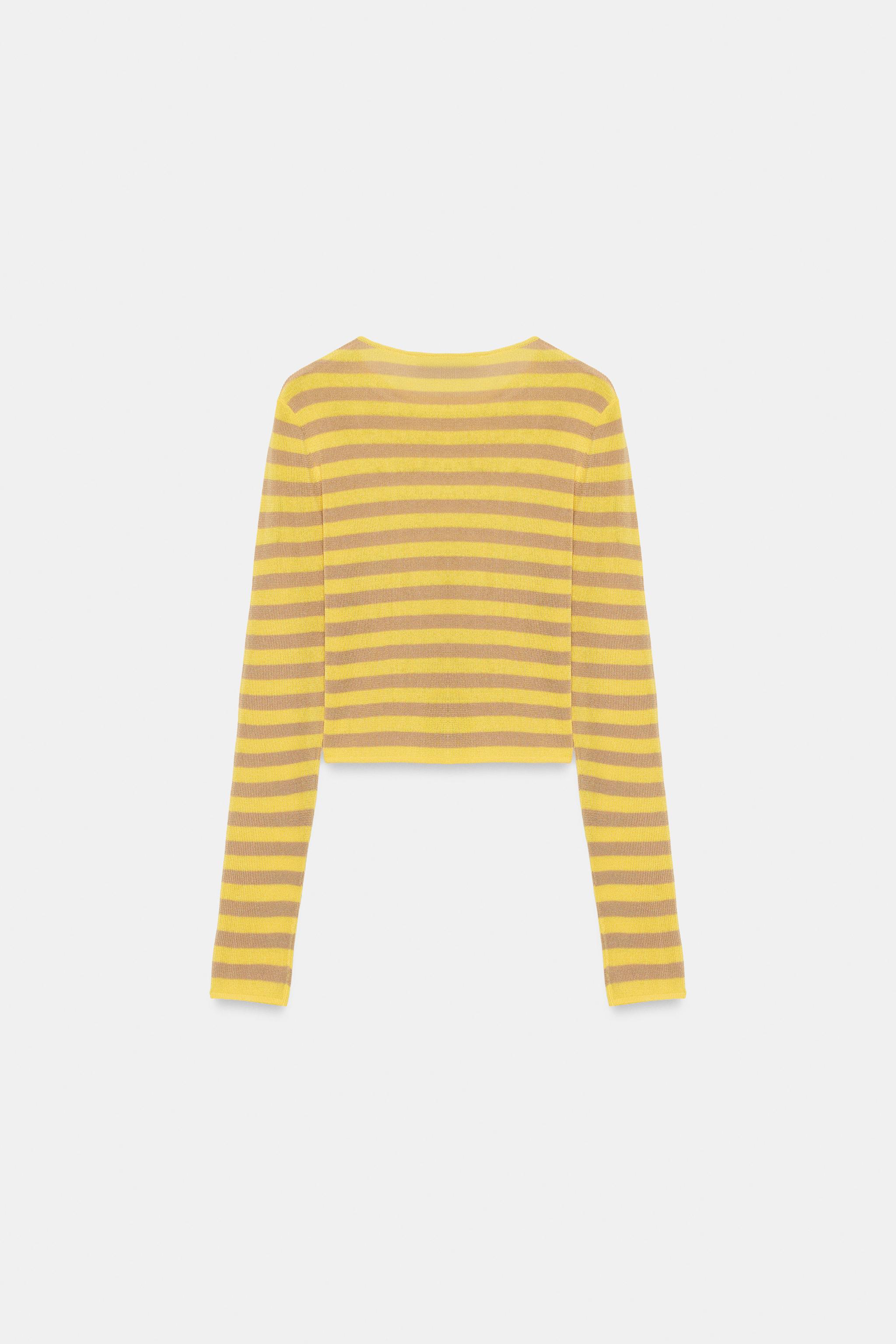 STRIPED CROP TOP